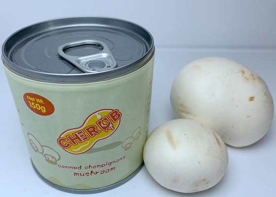 150g a mis en boîte les champignons coupés en tranches