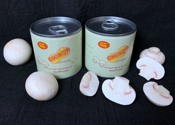 Champignons entiers en boîte marinés