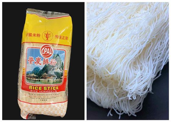 Noodles de riz à base de vermicelles sans gluten à saveur neutre avec une durée de conservation longue de 24 mois