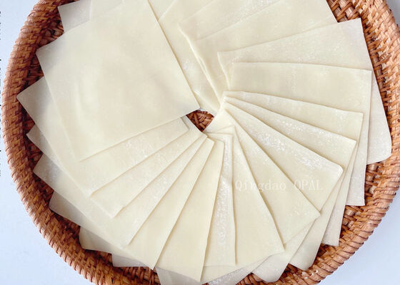 Emballages de wonton | Certifié BRC et HALAL | Usine de normes européennes